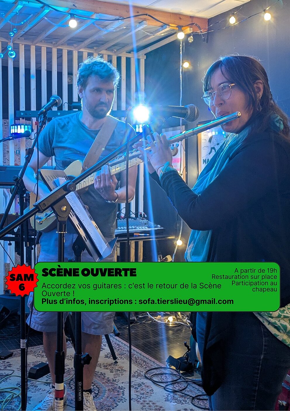 Soirée scène ouverte !