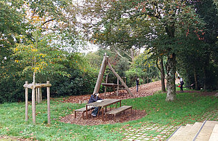 Jeux enfants au Parc de la Mothe Jeux enfants au Parc de la Mothe