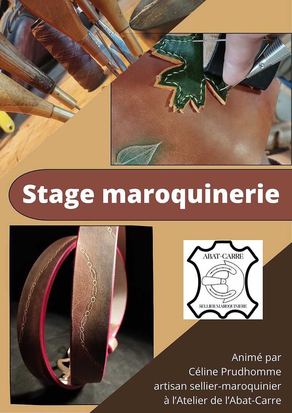 stage decouverte de la maroquinerie