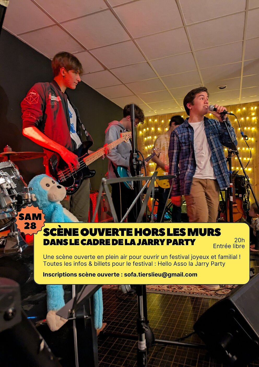 Scène ouverte hors les murs