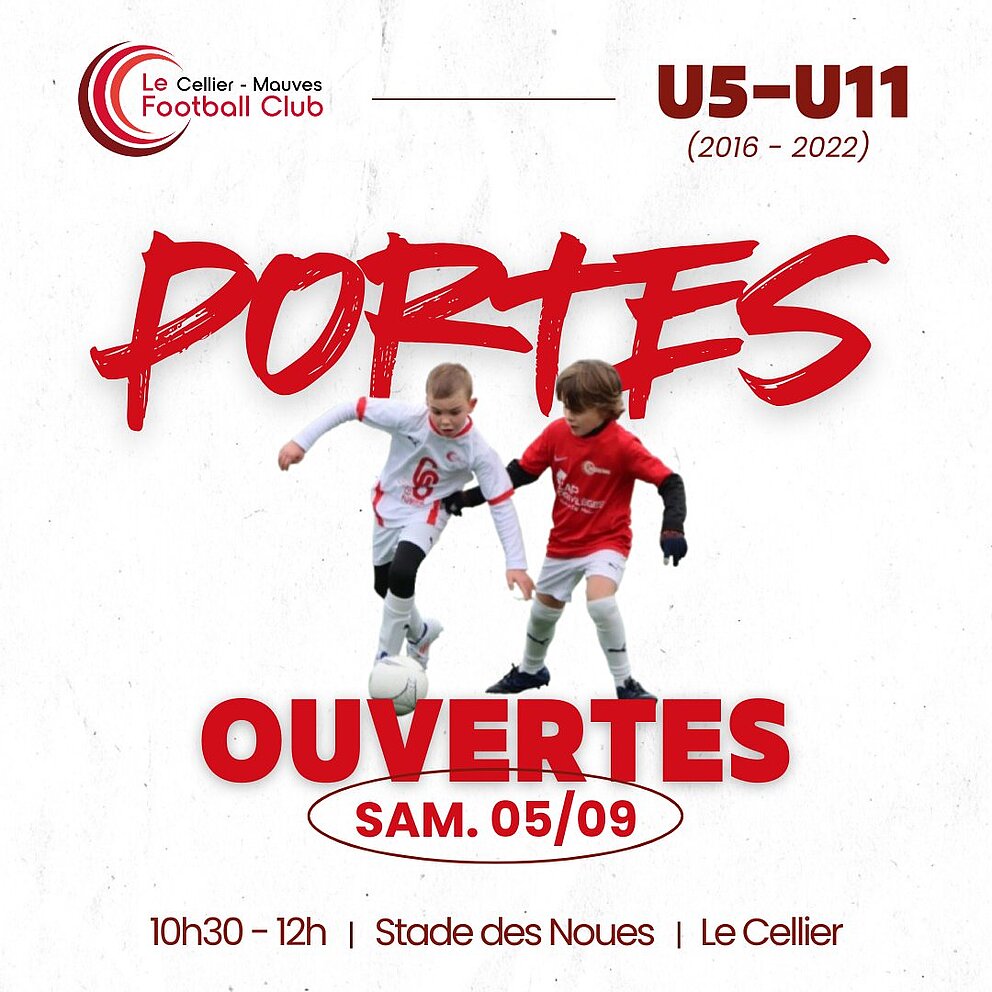 Le Cellier Mauves FC ouvre ses portes !