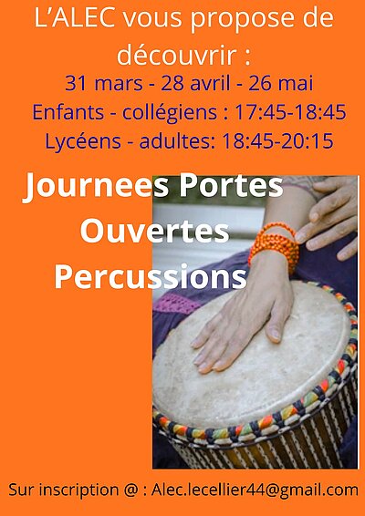 Journée Portes Ouvertes Djembé