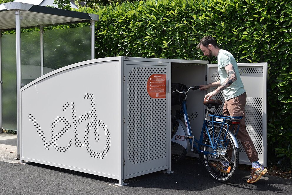Des nouveaux box vélos individuels sur le Pays d’Ancenis