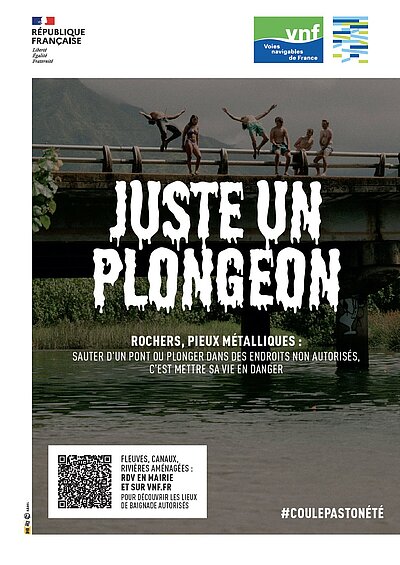Coule pas ton été juste pour un plongeon ou une baignade entre potes