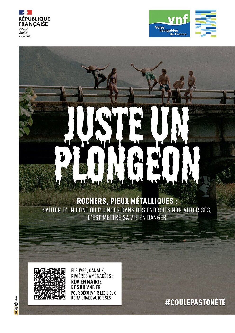 Coule pas ton été juste pour un plongeon ou une baignade entre potes