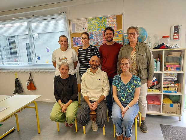 Équipe de l'école élémentaire publique Les Lonnières