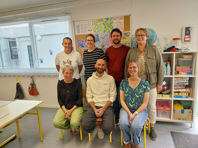 Équipe de l'école élémentaire publique Les Lonnières
