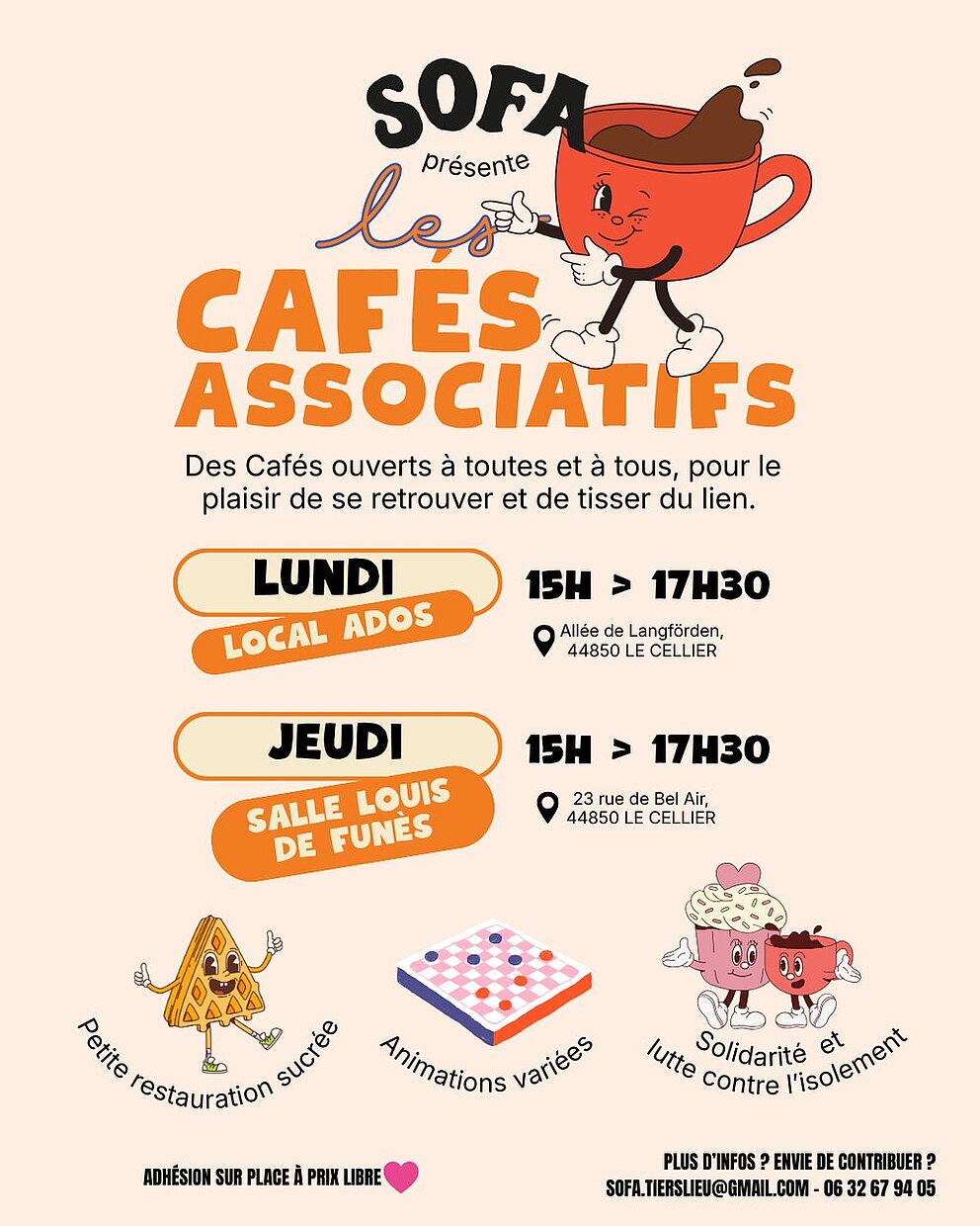 Le Café Associatif ouvre ses portes !