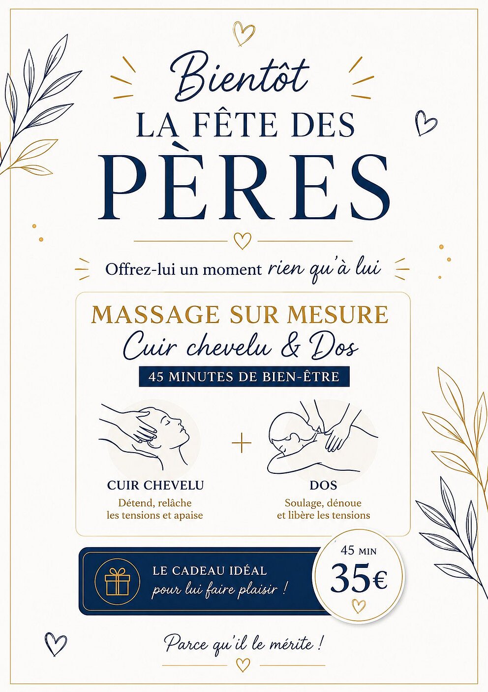 Bientôt La Fête des papas