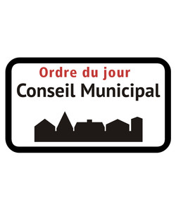 Ordre du jour du Conseil Municipal du 27 mai 2020