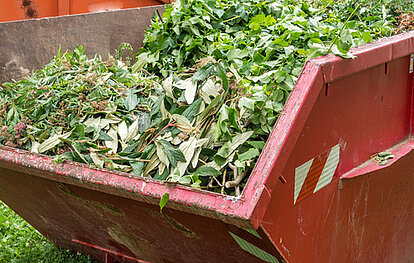 Point de collecte "Déchets Verts" au Cellier