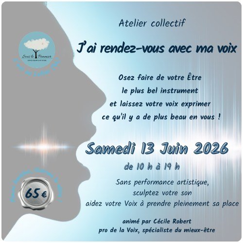 "J'ai rendez-vous avec ma voix" stage animé par Cécile ROBERT